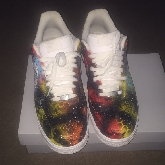 Custom made rick and morty af1 - Picture 4 of 4